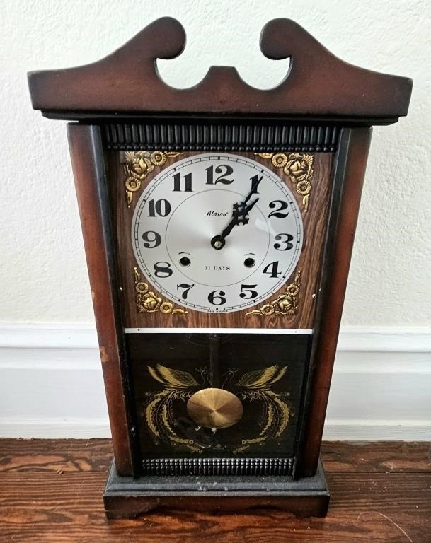 Alaron 31 Day Clock For Parts 23 1/4" Tall