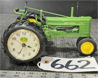Danbury Mint John Deere Model B Tractor Clock