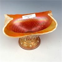 Dugan Peach Opal Nautilus Dish