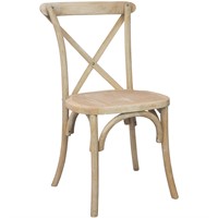 Flash Furniture X-Back Chair Table  17.5 W X 21...