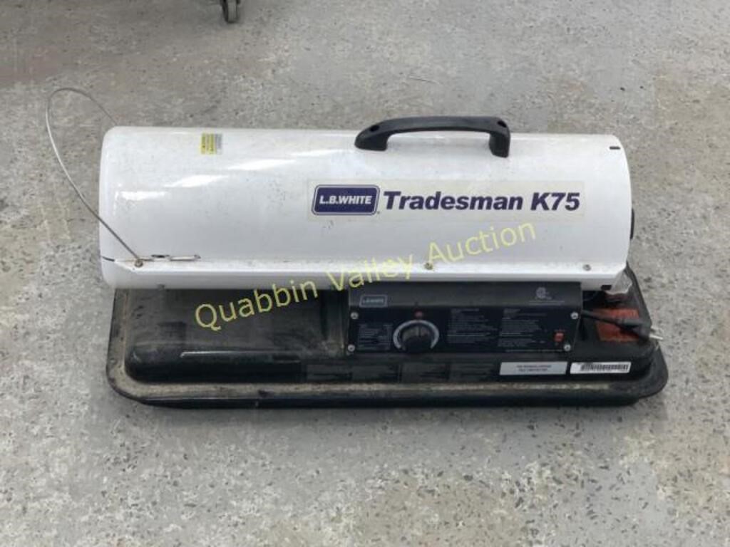 LB WHITE K75 KEROSENE HEATER