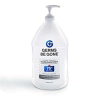 Lot Of 4-Germs Be Gone Hand Sanitizer  75% Ethy...