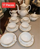 Fine Seyei China Tea Set 1030  6 Place Set