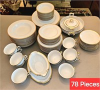Noritake Patricia Dish Set 78 Pieces