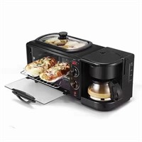 3-in-1 Breakfast Station -Toasters Ovens with Fryi