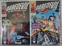2 Daredevil #293-294 (1991) vs THE PUNISHER
