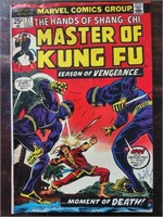Master of Kung Fu #21 (1974) MVS INTACT +P