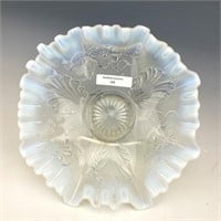 NW French Opal Wild Rose 3/1 Edge Bowl
