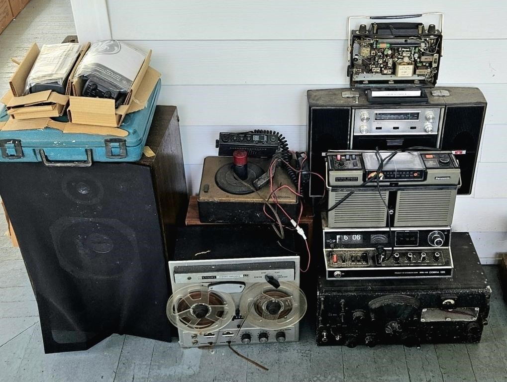 Stereo and Electronics Lot AS-IS