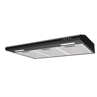 CIARRA AWB75918B Black Range Hood 30 inch Under Ca