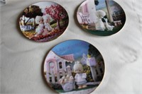 3 Presious Moments Classic Plate Collection