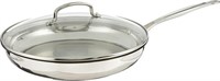 Cuisinart 12" Amour Embossed Skillet with Cover