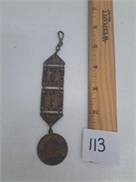 Art Deco Egyptian Revival Watch Fob