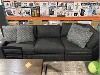 MAXHOME GRAY COUCH RETAIL $3,500