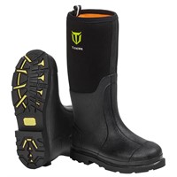 TIDEWE Rubber Work Boot for Men with Steel Shank,