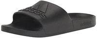 adidas Unisex Adilette Aqua Slide Sandal, Core Bla