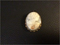 Cameo Brooch 12k