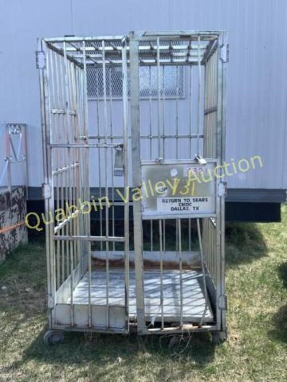 ROLLING STORAGE CAGE