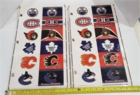 35-40 Sheets NHL Stickers