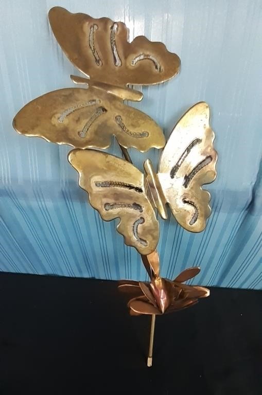 16'' Brass Butterfly Stake