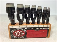 Wood Cutting Punch Set, 1/4in to 1in