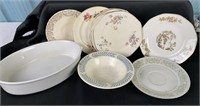 Assorted Vintage Plates And More