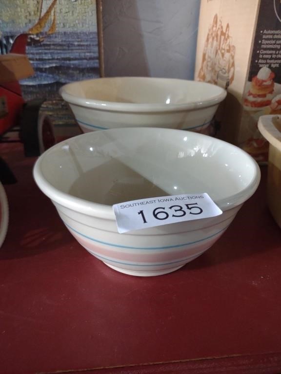 McCoy Pottery 2 bowl set