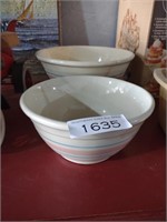 McCoy Pottery 2 bowl set