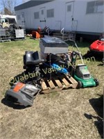 PALLET LOT OF PARTS FOR PARTS & REPAIR ONLY