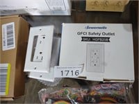 GFCI Safety Outlet, (2) Misc Outlets