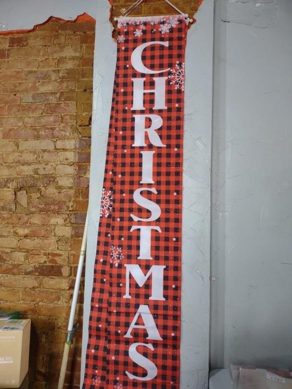 (4) Welcome/Christmas decor