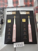 (2) FairyWell D7 Electric ToothBrushes