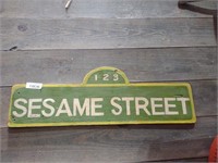 Sesame Street handmade sign