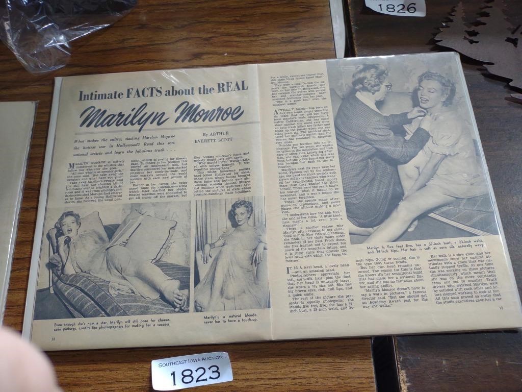 1953 Marilyn Monroe magazine