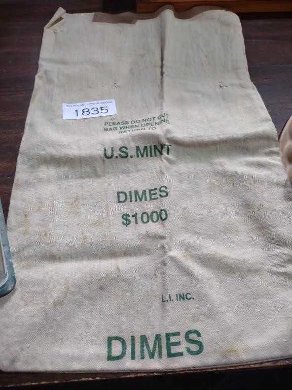 US Mint Dimes bag
