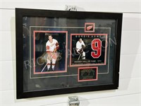 Gordie Howe Hockey Hall of Fame display