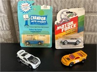 Toy car lot. In packages. ERTL.