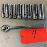 S-K 1/2" RATCHET AND SOCKETS