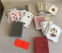 TEXAS DECK GIANT SIZE PLAYING CARDS