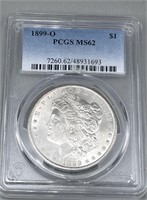 1899-O PCGS MS62 Morgan Silver Dollar
