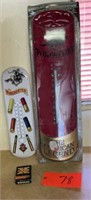 WINCHESTER ITEMS-THE AMERICAN LEGEND THERMOMETER