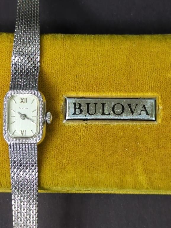 Bulova Ladies 10kt Rolled Gold Plate Watch
