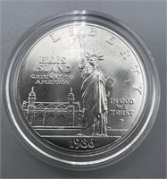 1986-P Ellis Island $1 Coin