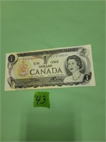 $1.00 bill Like mint