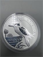 2022 1 Oz. 9999 Fine Silver Kookaburra Round