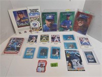 Collection of Blue Jays sports cards