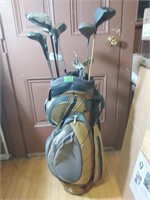 Golf Bag & 11 Irons