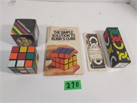 2 Rubix cubes & Missing puzzle games link