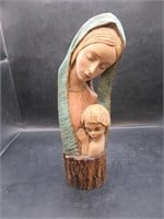 MOTHER AND CHILD STATUE COMPOSITE MATERIAL