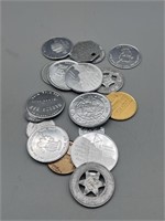 Lot of Various Tokens